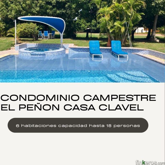 Casa Clavel Condominio Campestre Peñon - Finca en Girardot, Cundinamarca